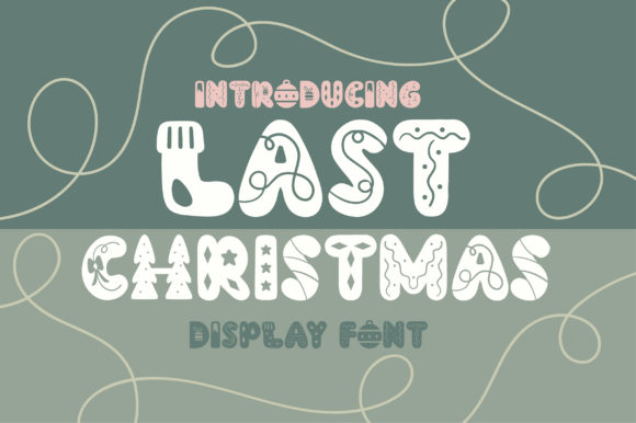 Last Christmas Display for Handmade Creations