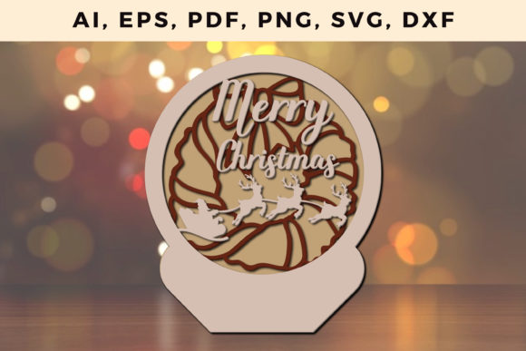 Layer CHRISTMAS ORNAMENTS Craft File Svg Review