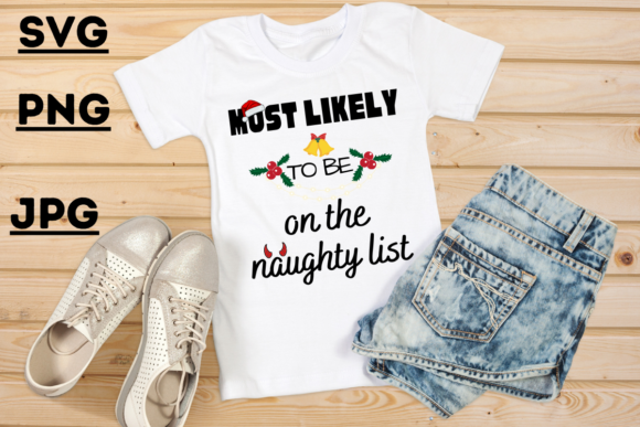 Most Likely to Be on the Naughty List Print Templates