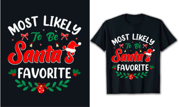 Most Likely to Be Santa's Favorite Print Templates