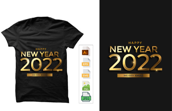 New Year 2022 T-shirt Design Review