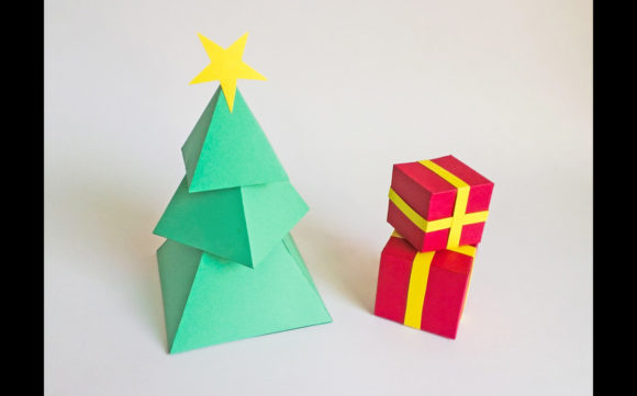 Papercraft Christmas Tree for Handmade Creations