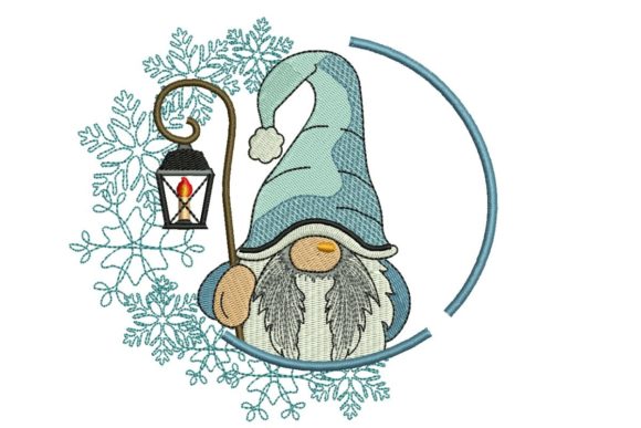 Snowflake Christmas Gnome Embroidery Design Review