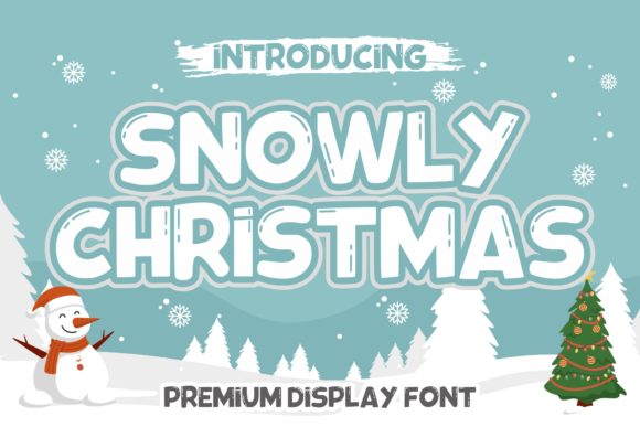 Snowly Christmas Freebies for Branding and Marketing