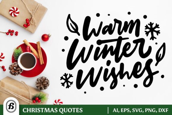 Warm Winter Wishes for Crafts and Small Business Branding